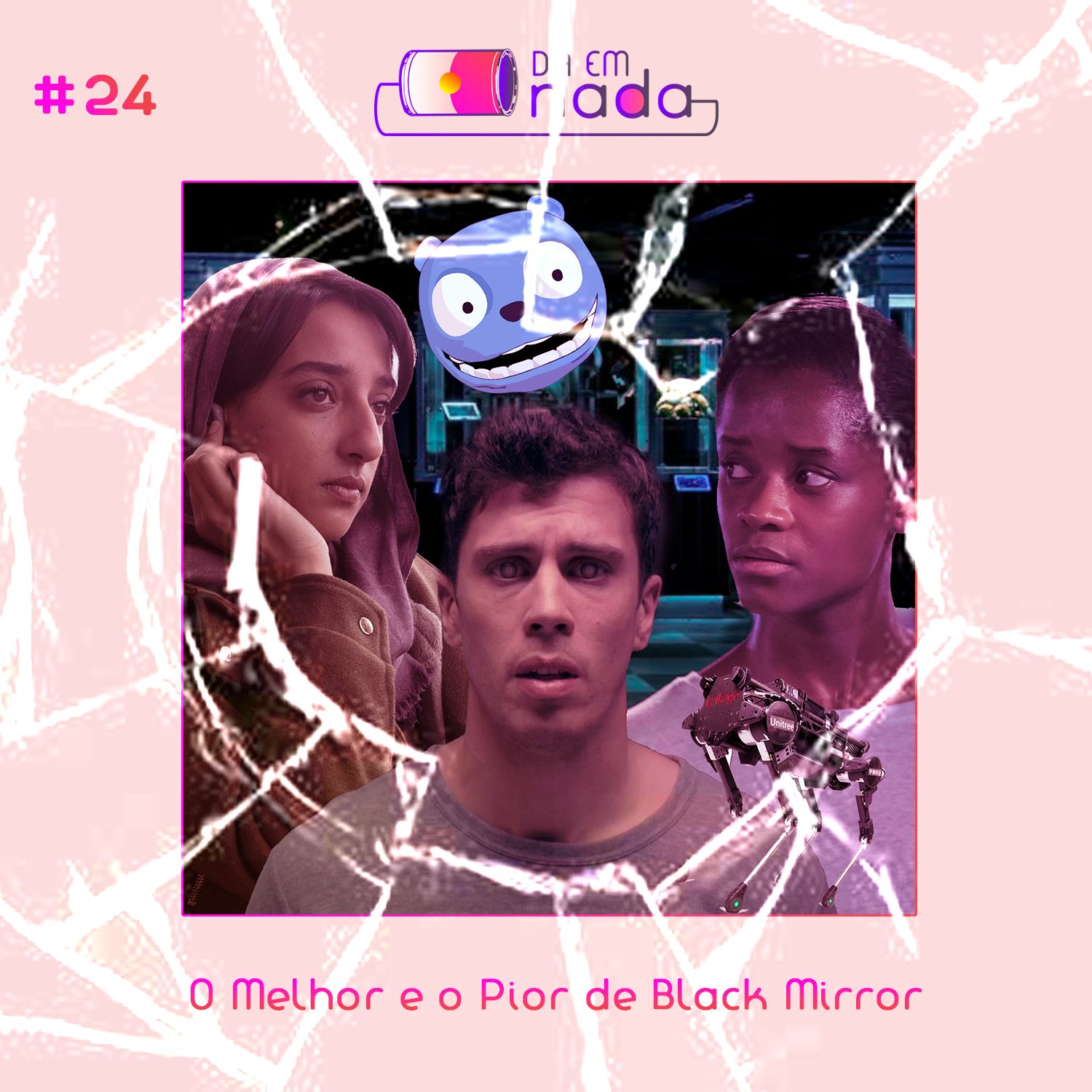 #24 - O Melhor e o Pior de Black Mirror ft. @parasemprediva