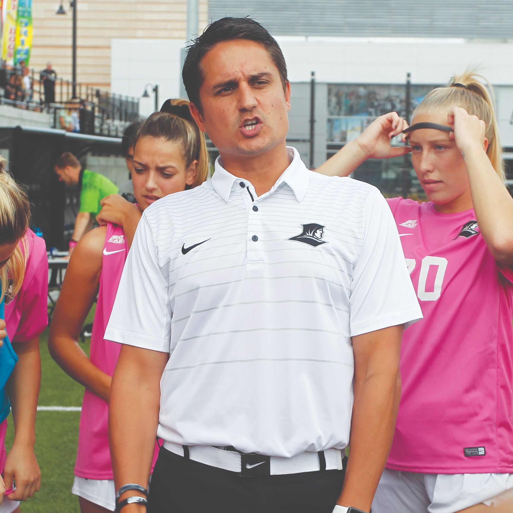 Providence College head coach Sam Lopes