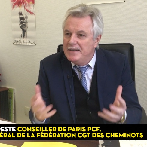 Didier Le Reste : « Le rapport Spinetta, c’est la fin de la SNCF et du service public. »