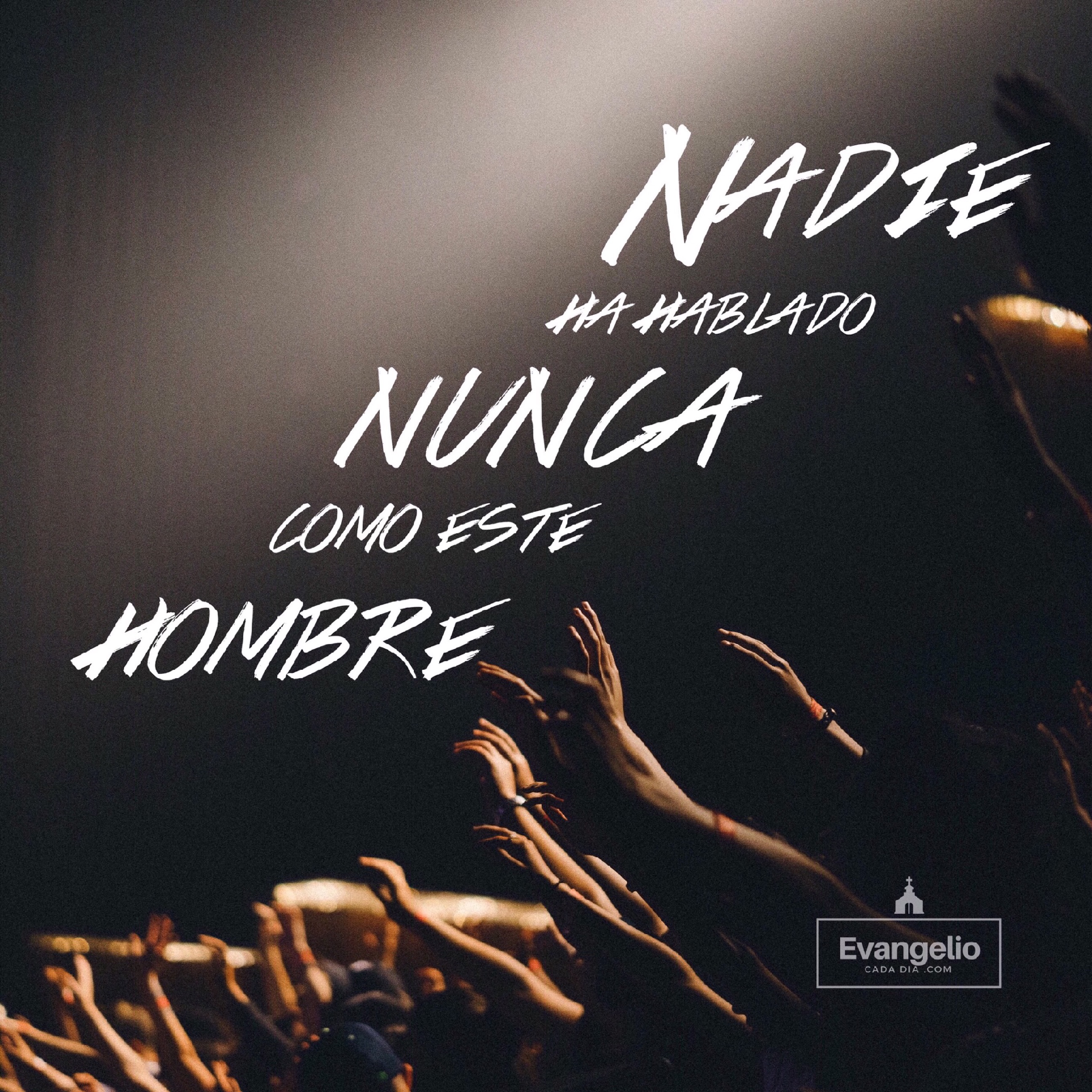 Nadie ha hablado nunca como ese hombre
