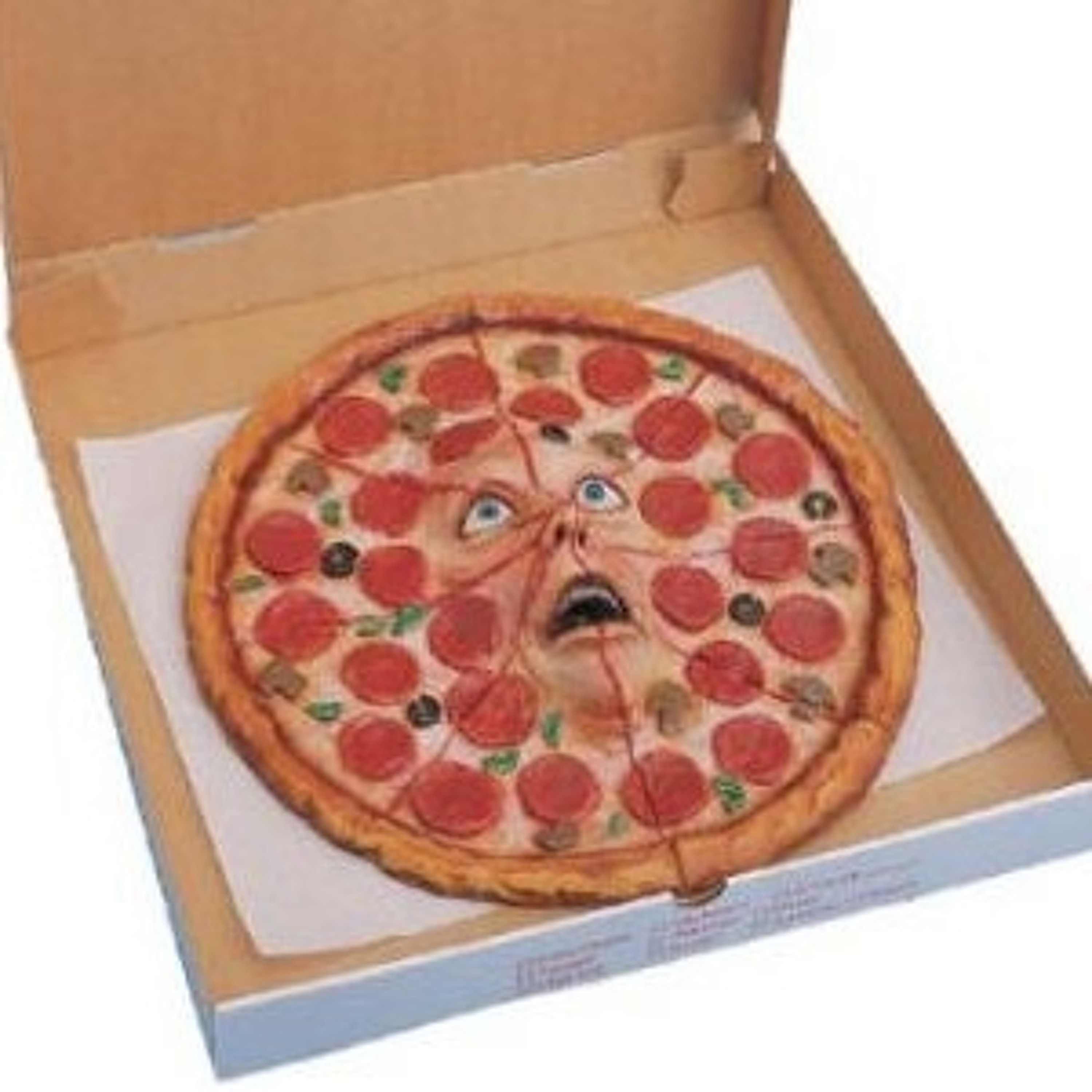 cold pizza party
