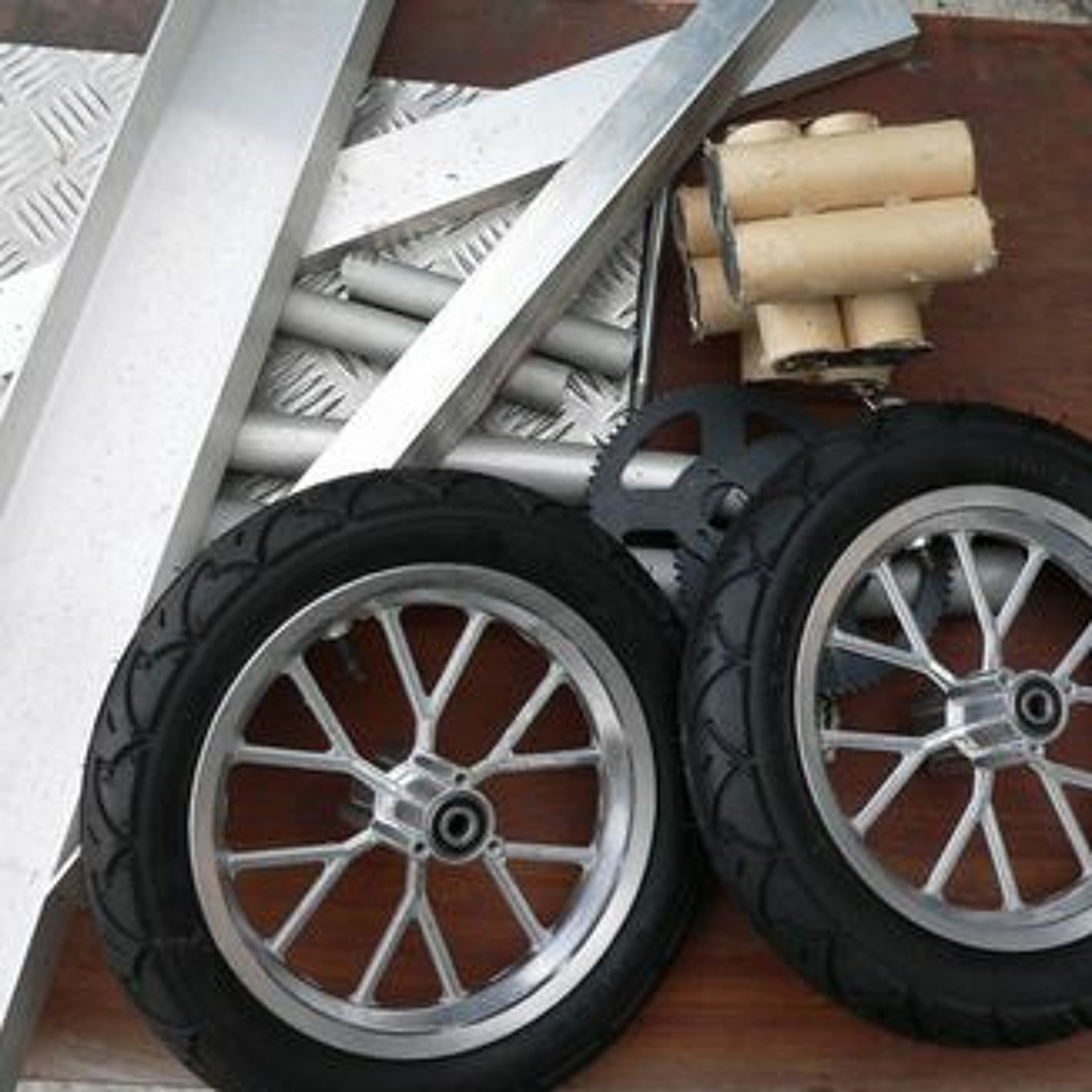The strangest home-made bike ever