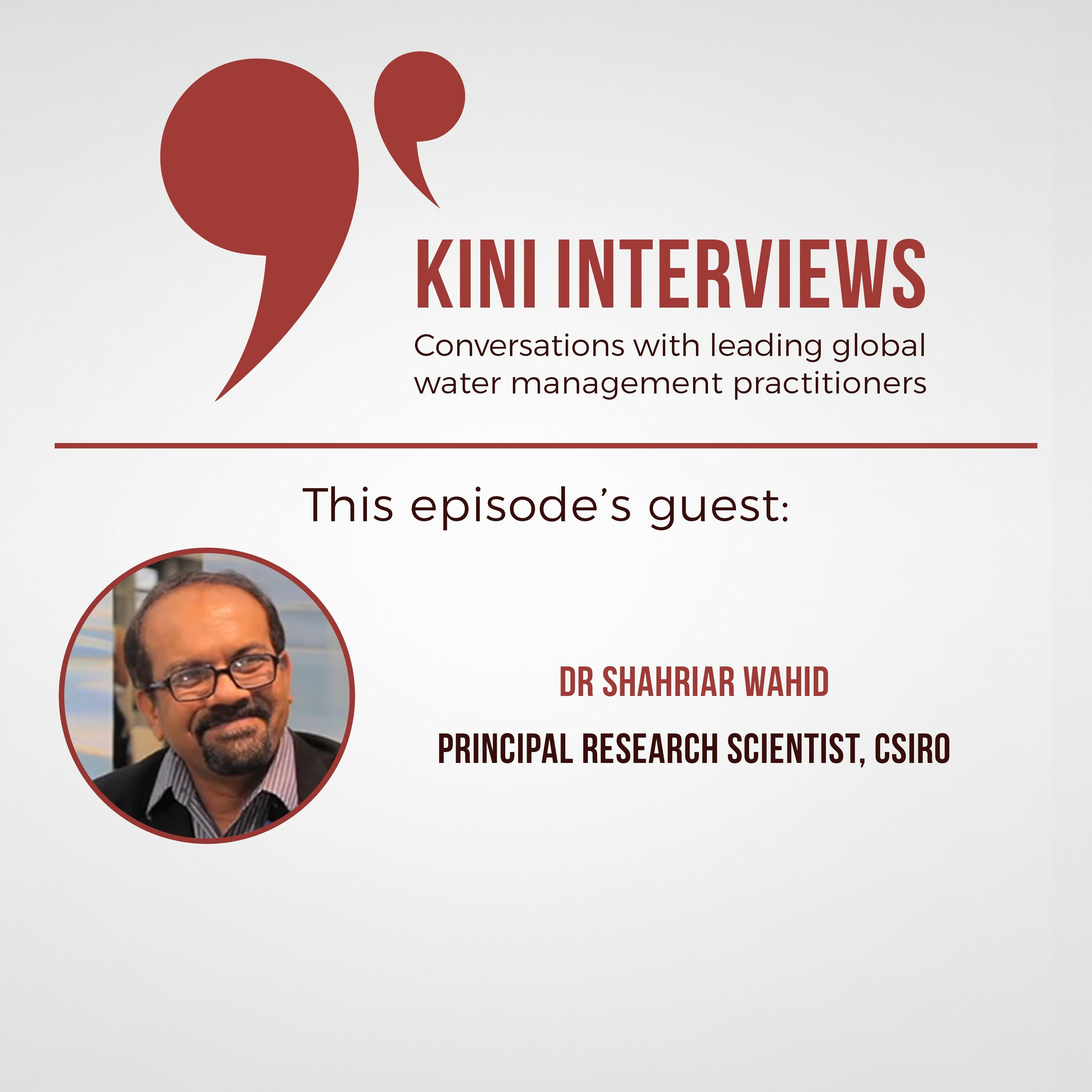AWP Kini Interviews with Leading Water Practioners