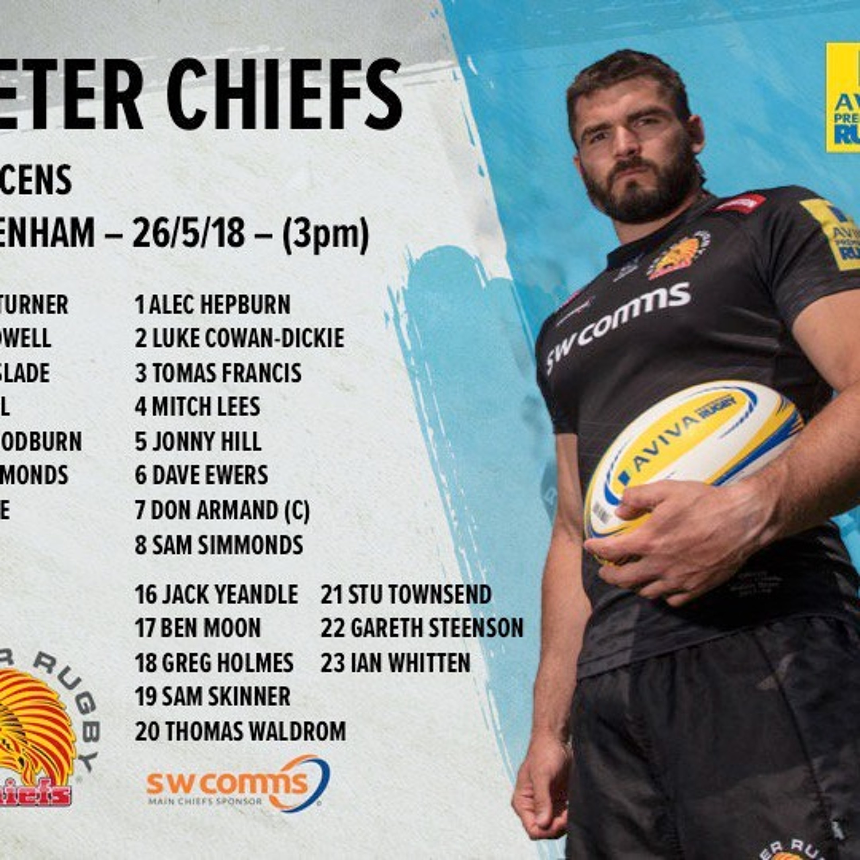 Exeter Chiefs Podcast Pre Final May 2018