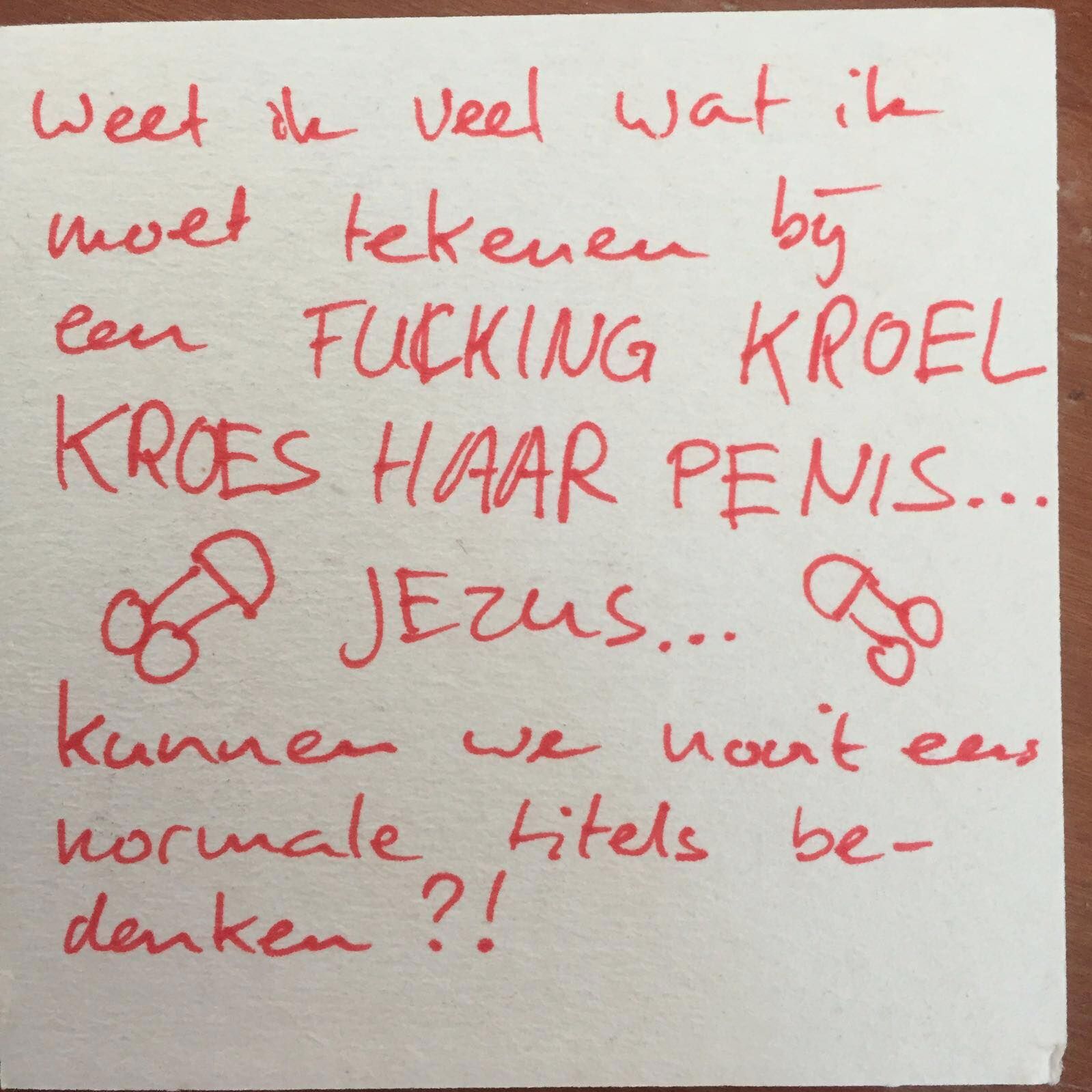 32. Kroel met je kroeshaarpenis - Echtpraat 6 mei 2018