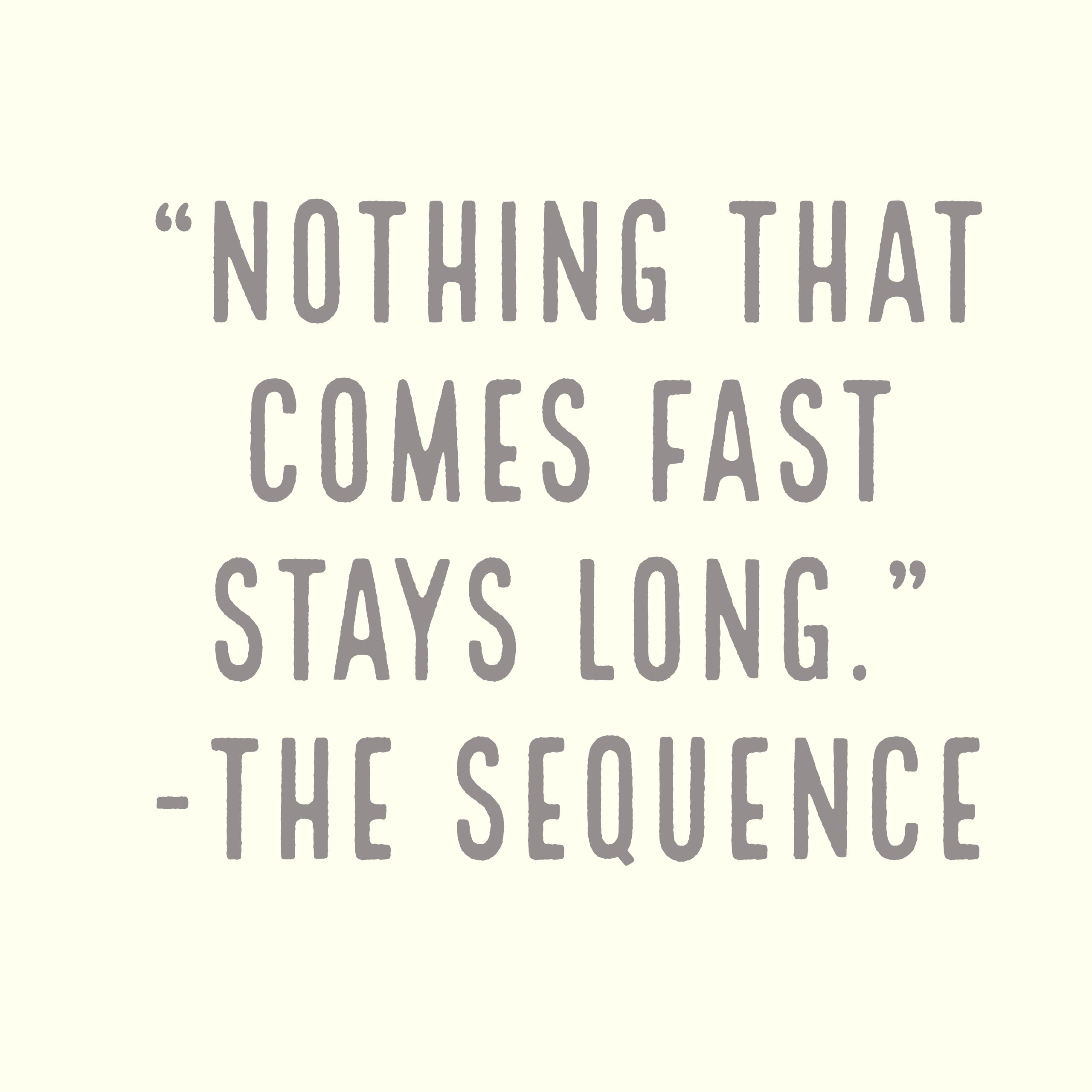 EPISODE 12 - SLOWING DOWN (Quality over Quantity Series)