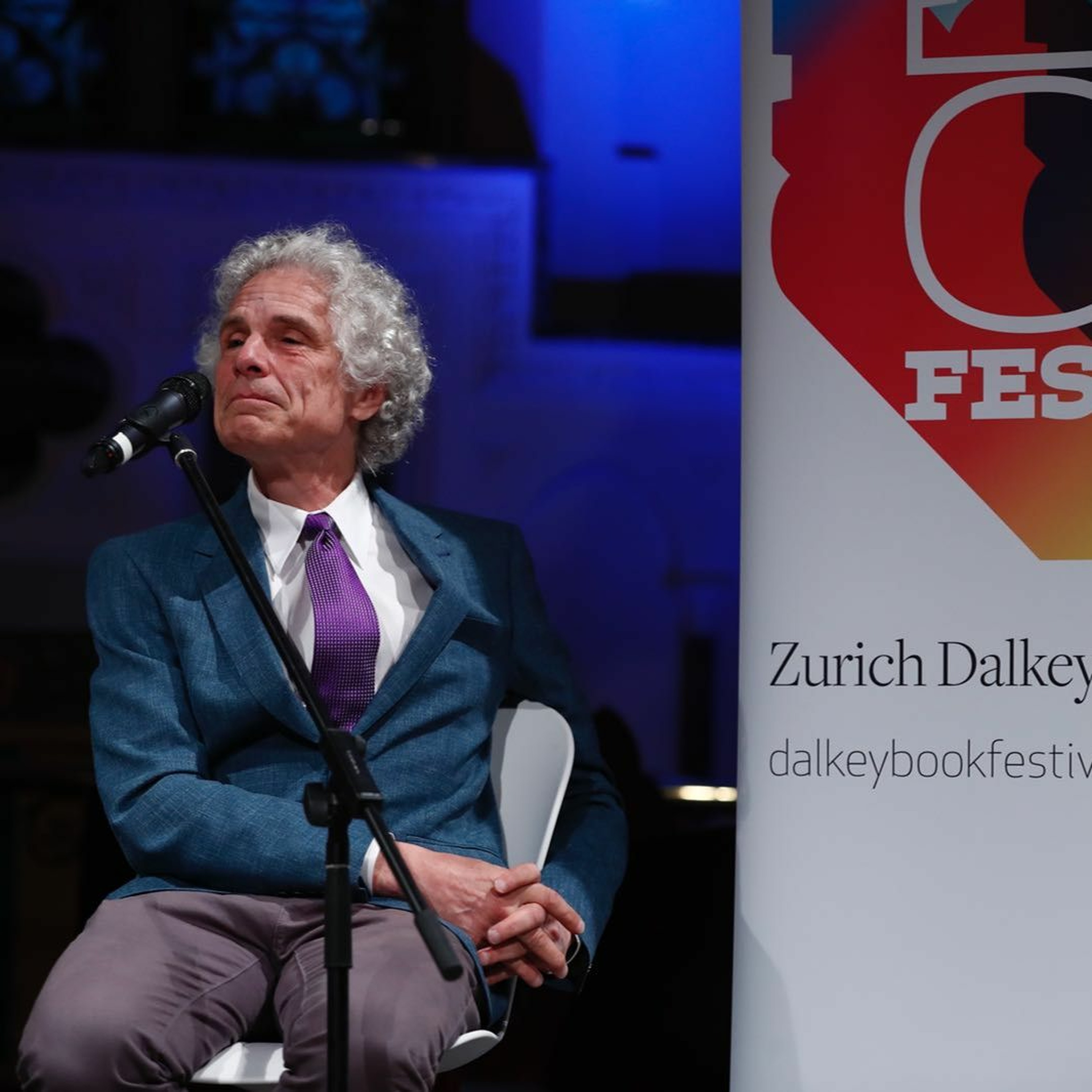 Steven Pinker at The Dalkey Book Festival