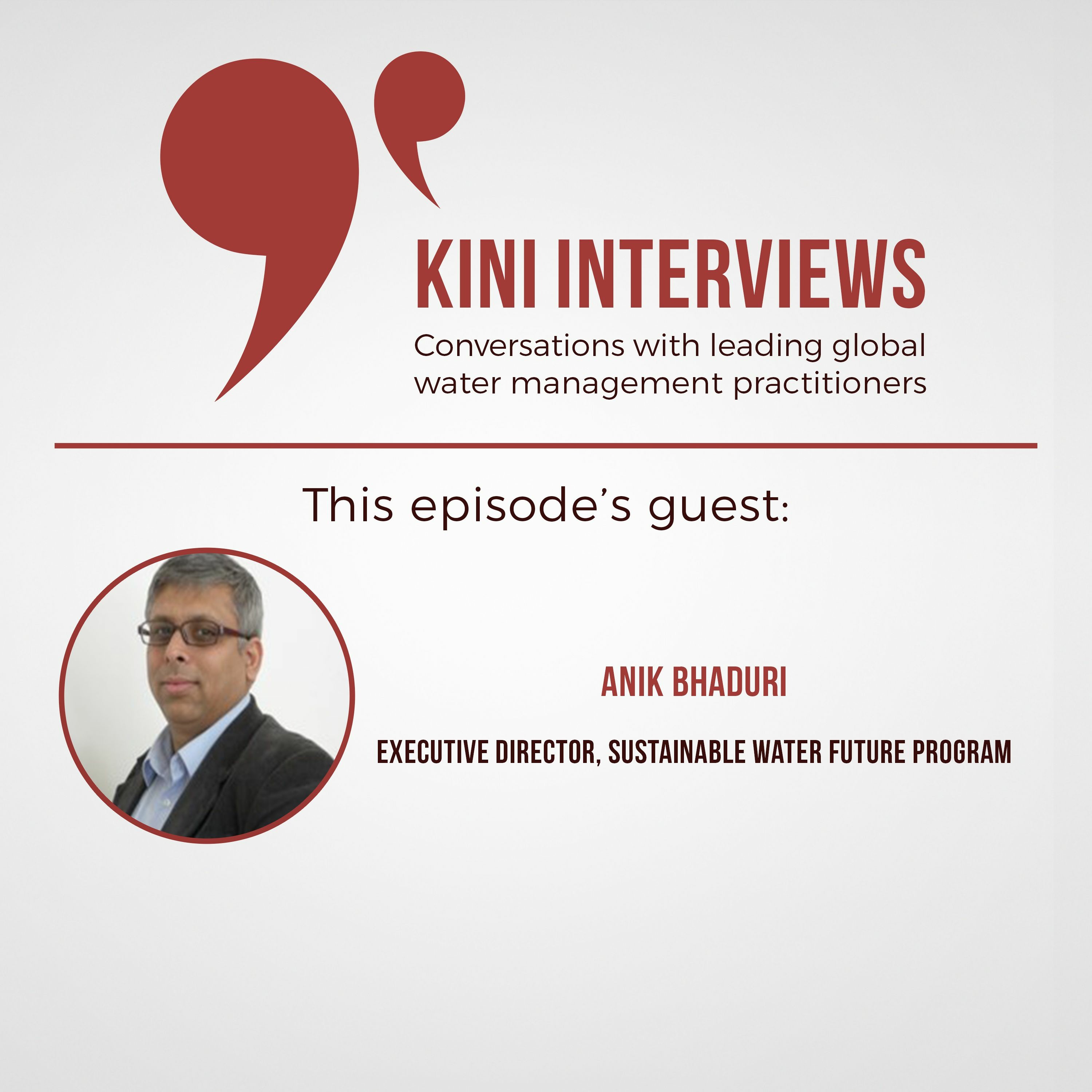 AWP Kini Interviews with Leading Water Practioners