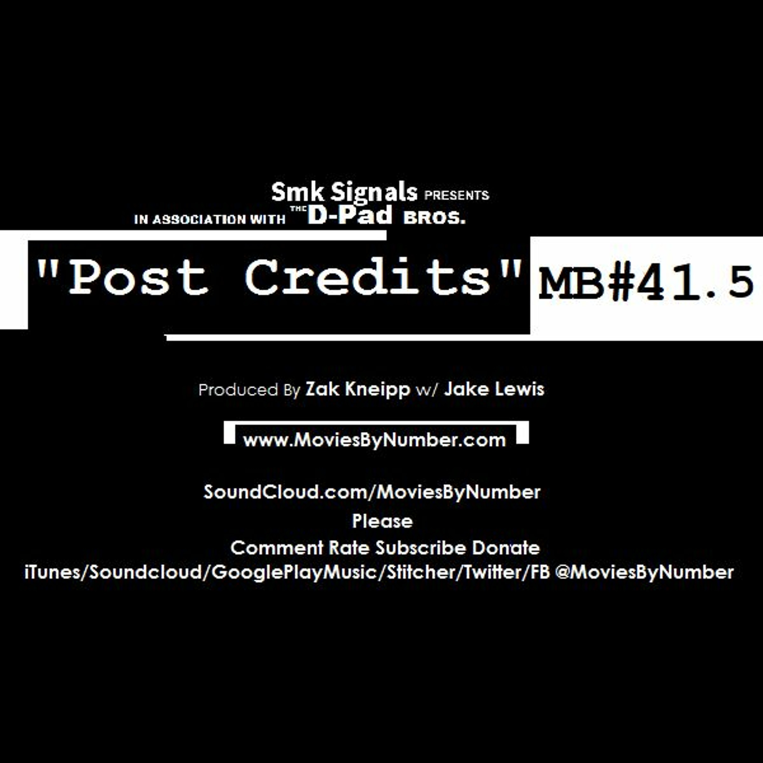 "Post Credits" MB# 41.5