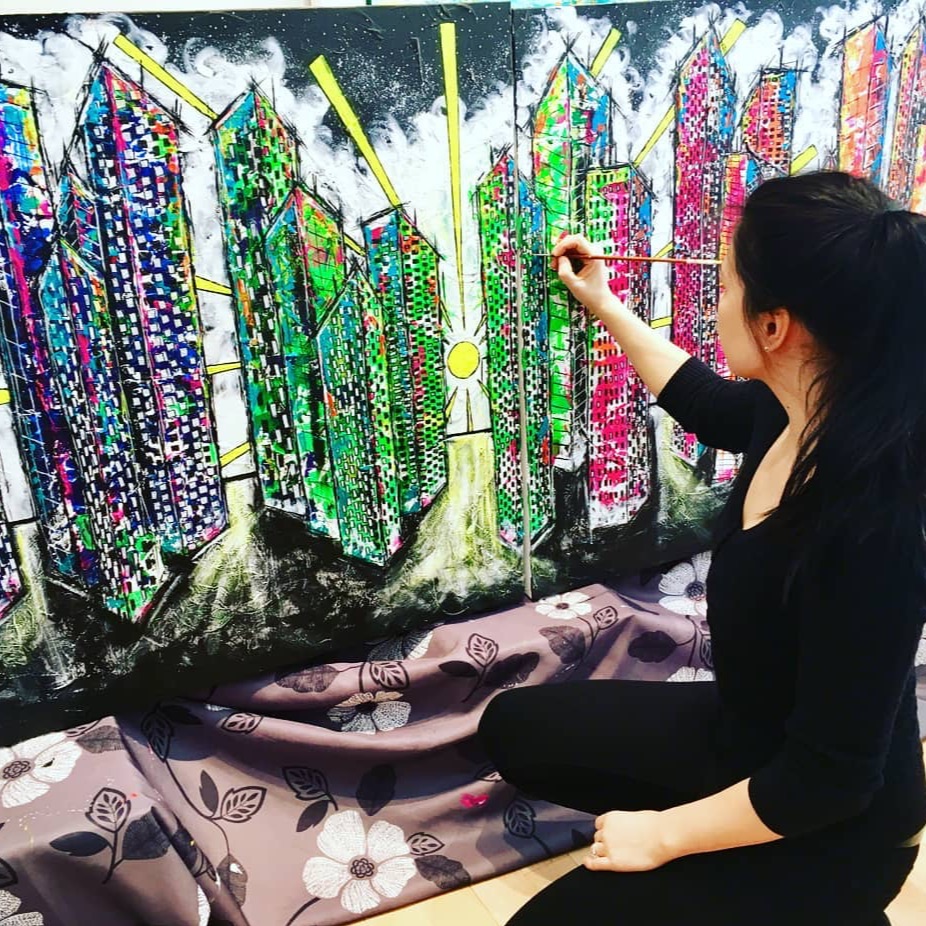 Entrevue avec Marie-Eve Drapeau, artiste peintre