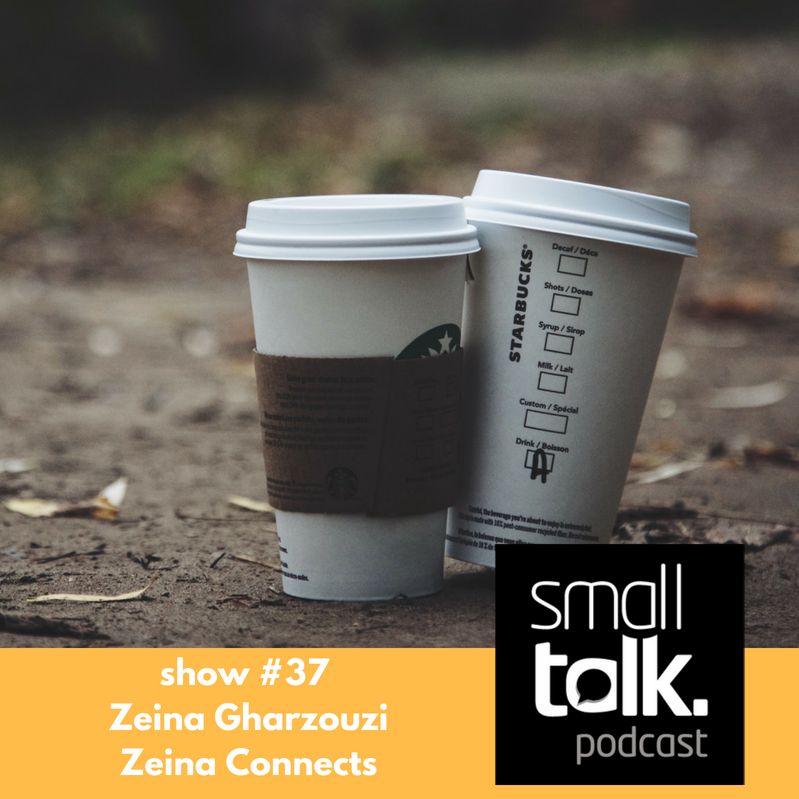 small talk (show #37)- Zeina Gharzouzi (Zeina Connects)