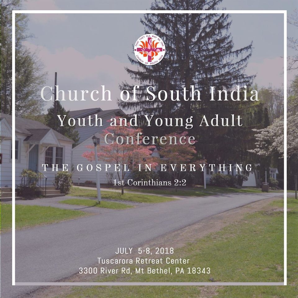 Workshop - The Gospel and Our Vocation (Bryan Mathew) - CSI YaYA 2018