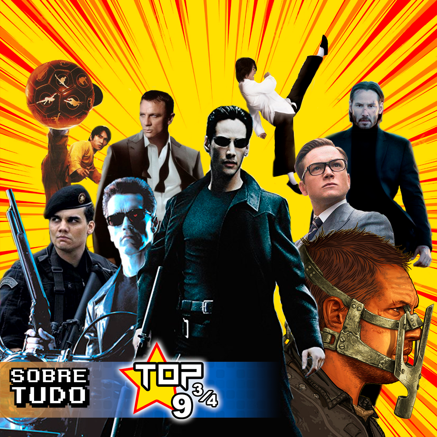 #05 - Top 9 3/4 Filmes De Ação #05 - Top 9 3/4 Filmes De Ação