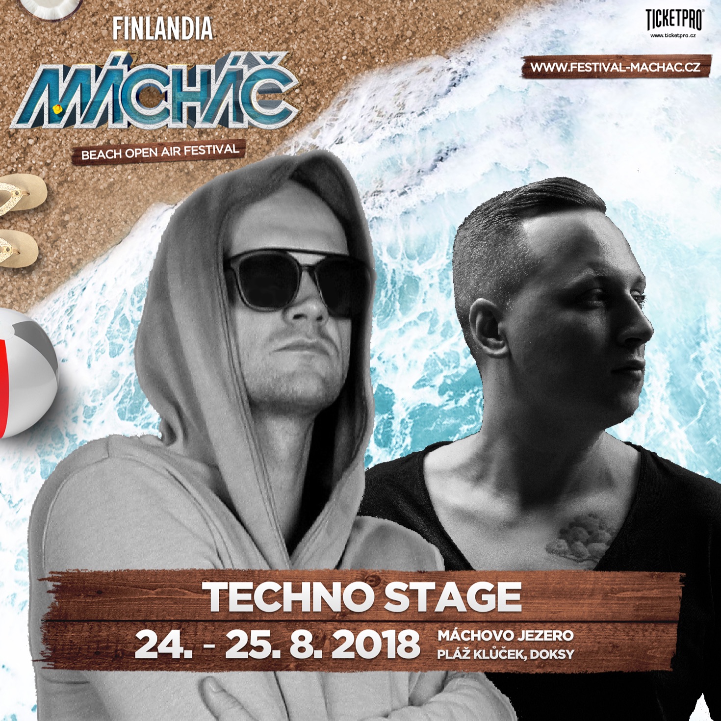 Danny Bright & Tibiza - MÁCHÁČ Festival 2018