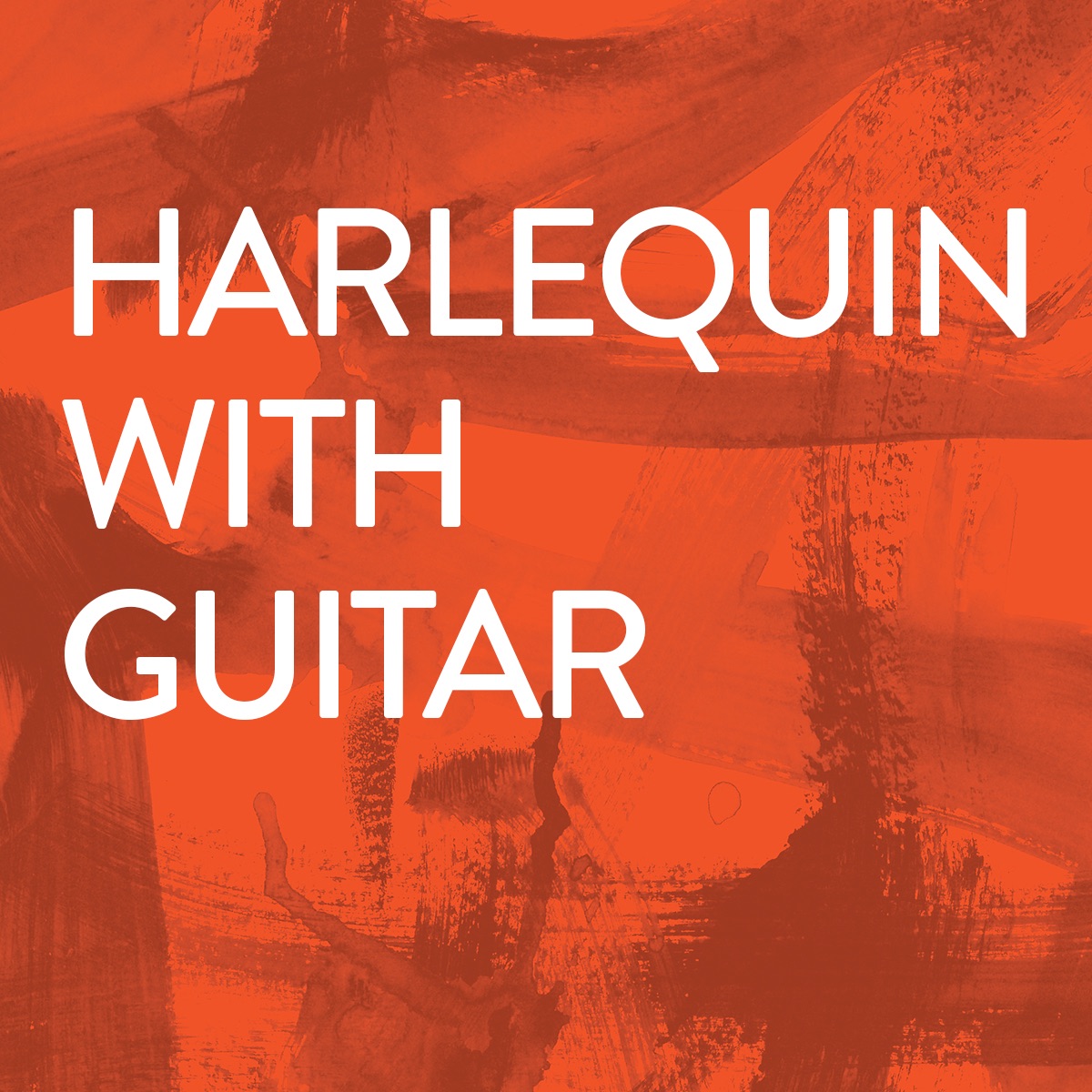 Harlequin with Guitar