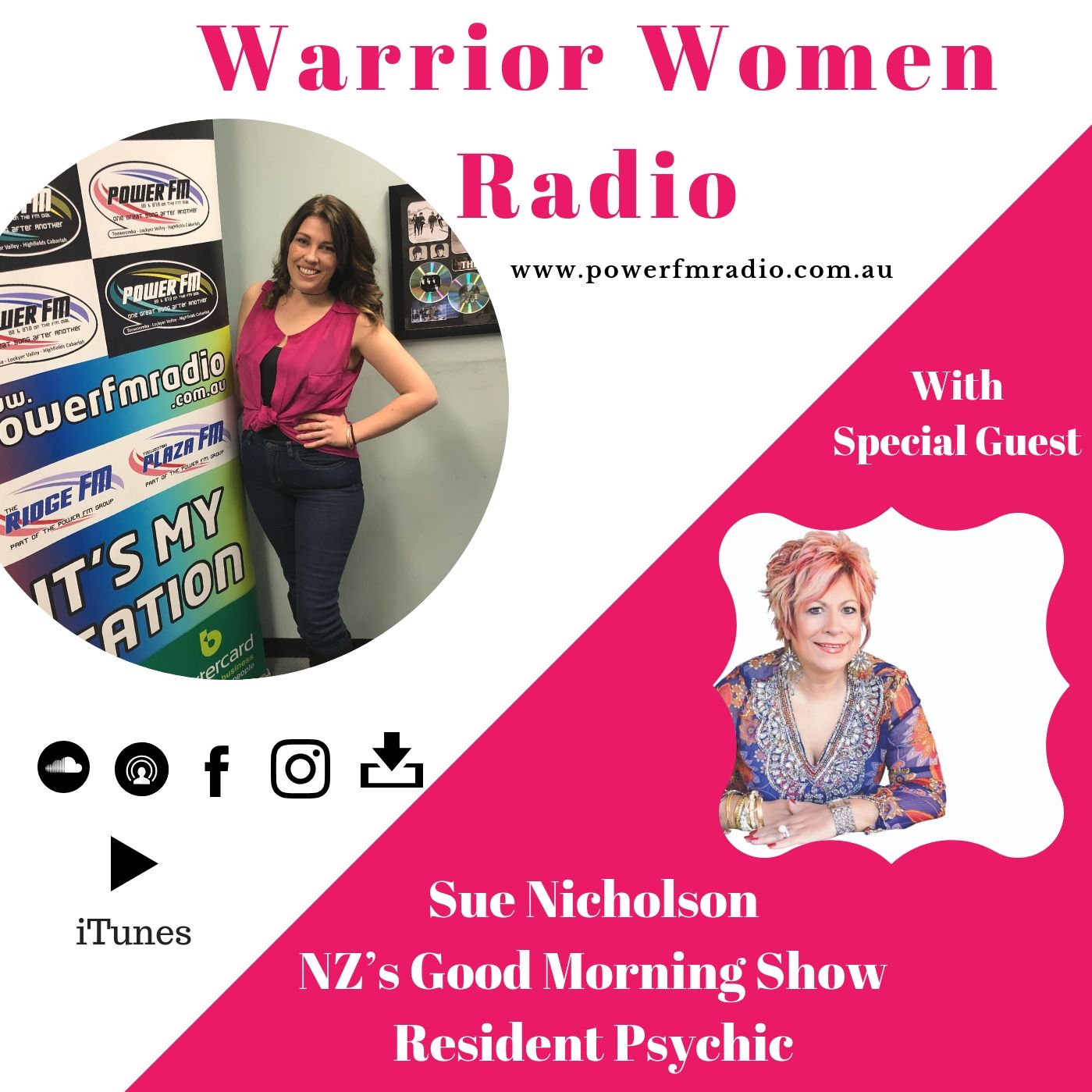 Special Guest - Sue Nicholson - World Renowned Psychic Medium
