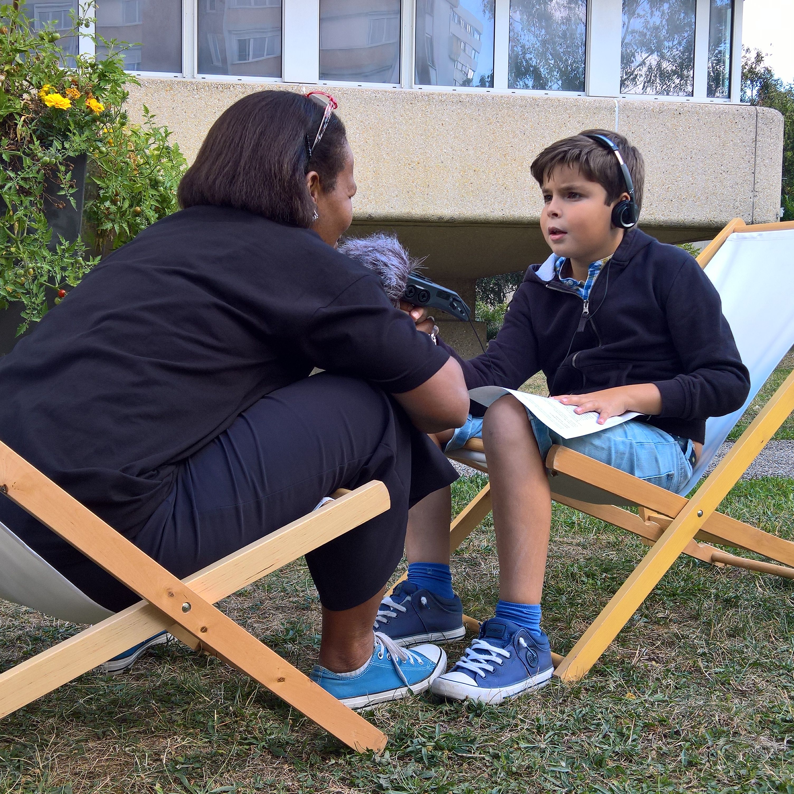 Illann interviewe sa belle-maman