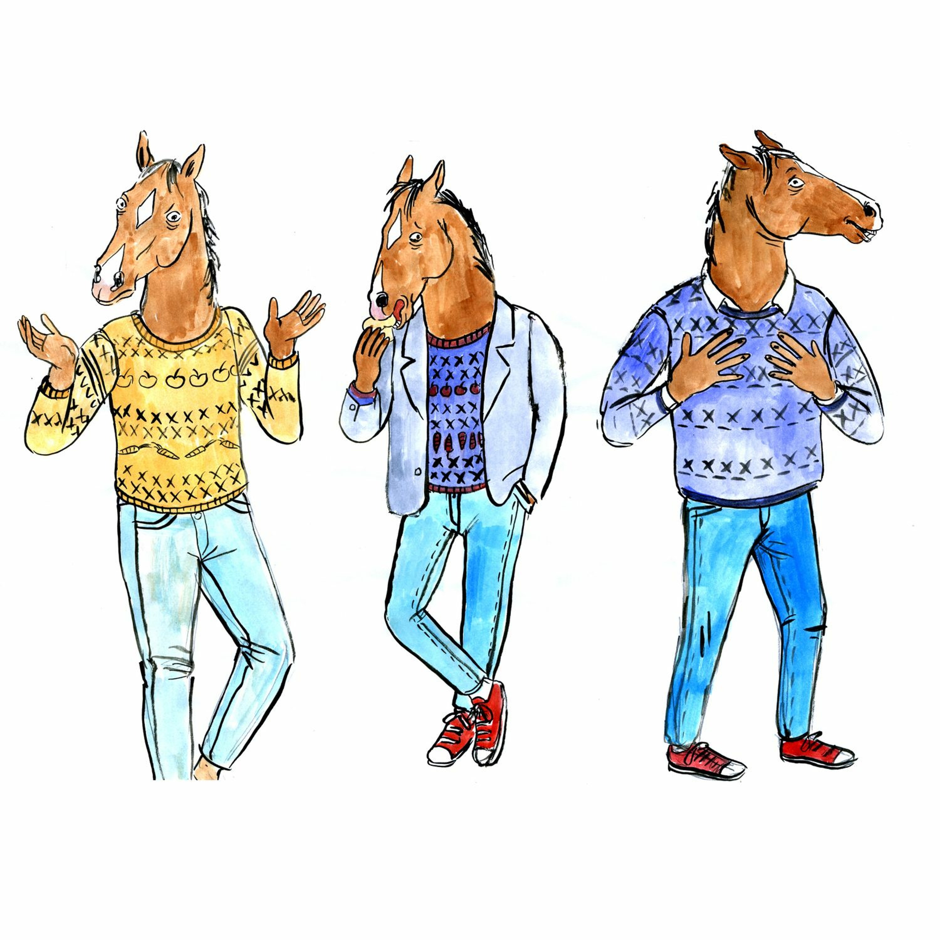 #01 BoJack Horsecast La Historia De BoJack Horsecast, Capítulo Uno