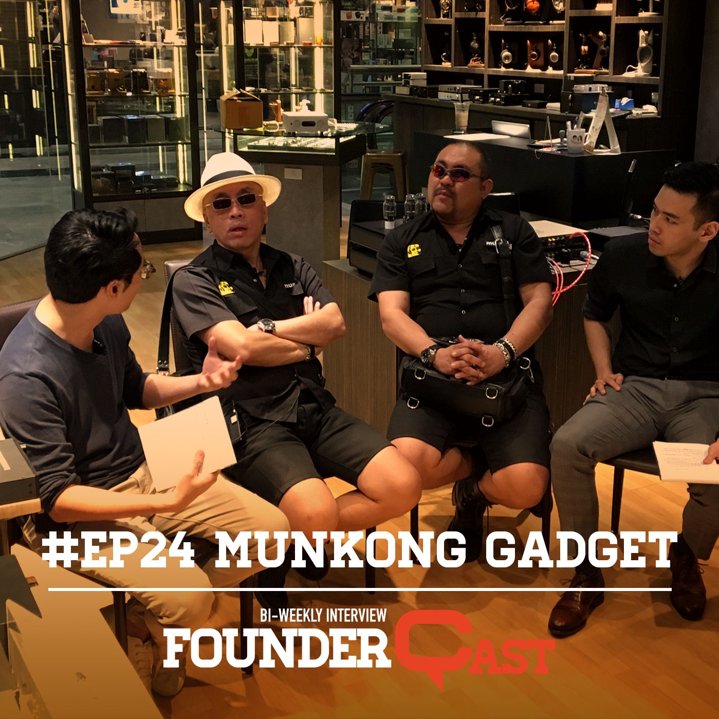 FounderCast EP 24: คุยกับเฮียมั่นและเฮียเบียส Co-founder, Munkong Gadget (Part 3)