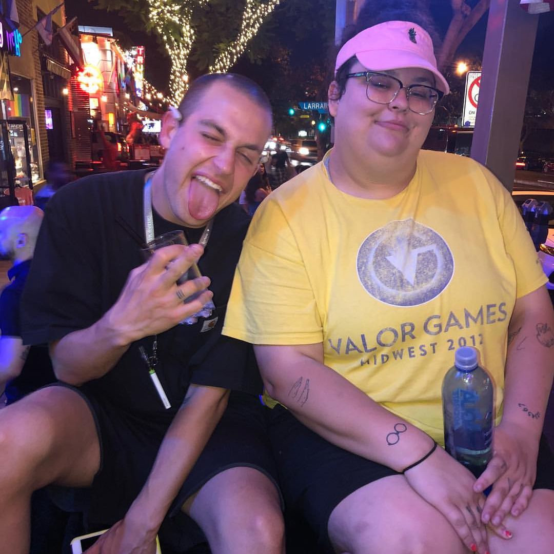 Christine Sydelko + Her Co-Host Chris Klemens