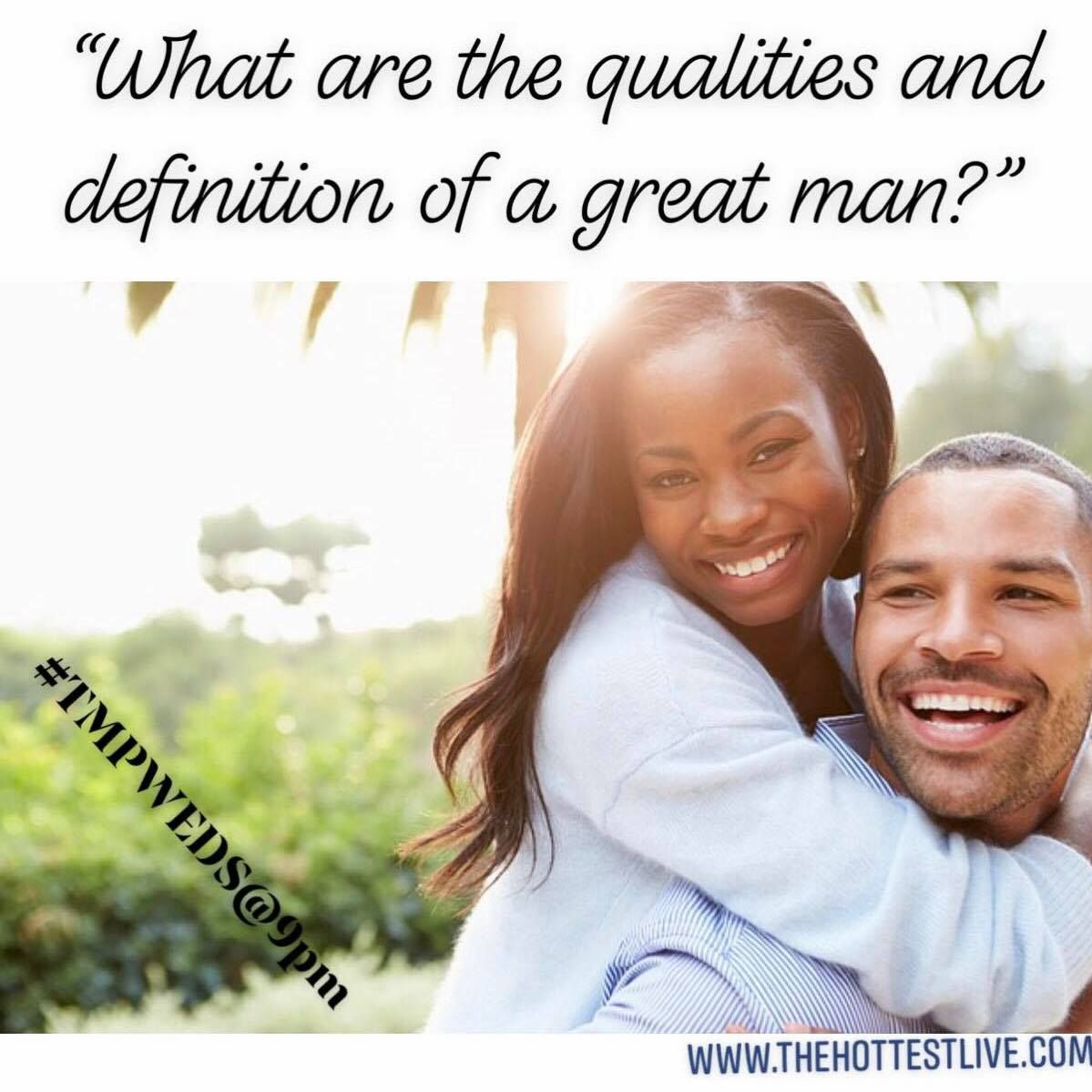 #AYO 37 #TMP Qualities of a good man, do you got it?”