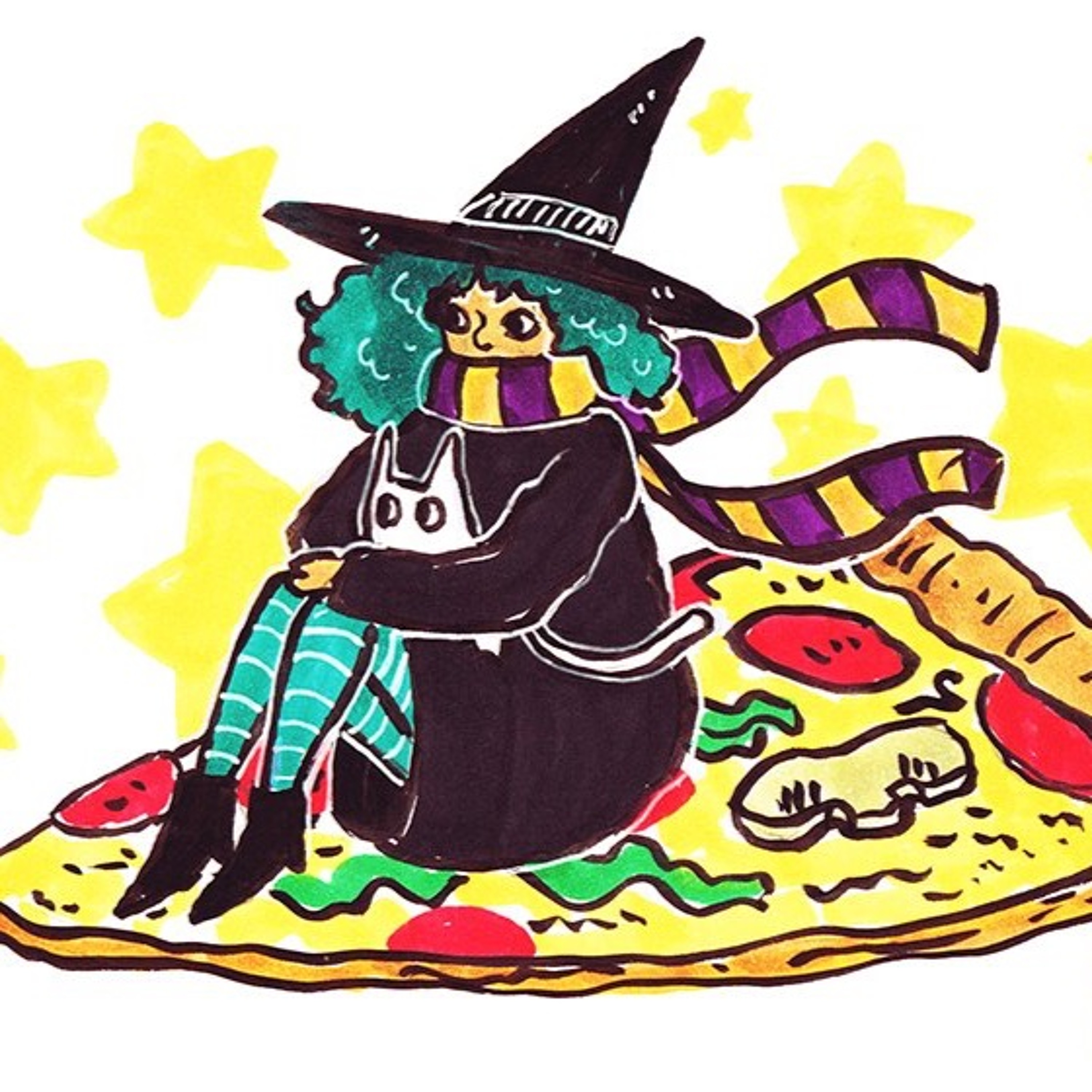 cold pizza party