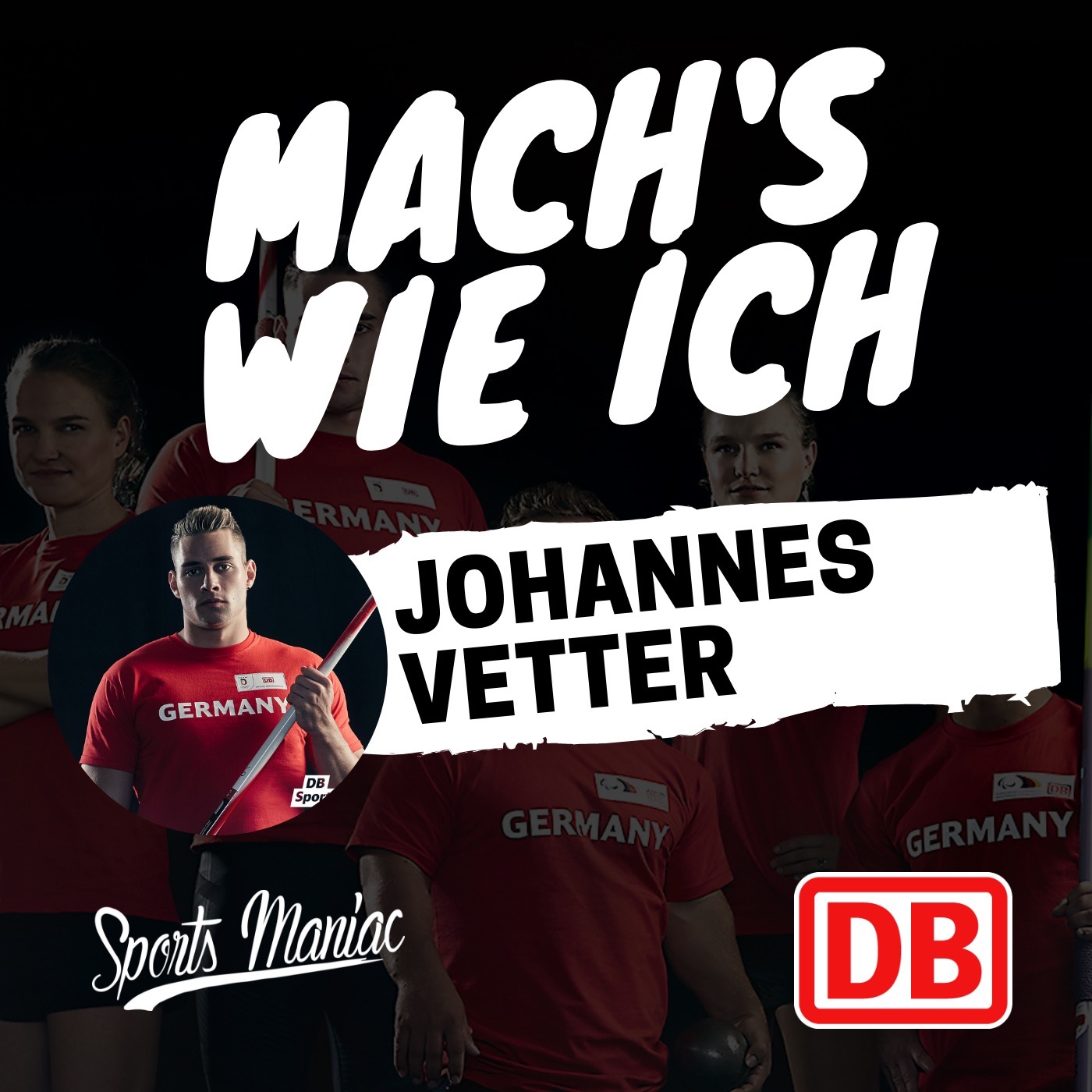 #10 mit Johannes Vetter, Speerwurf-Weltmeister