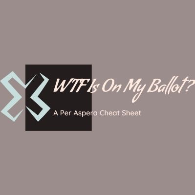 WTF Is On My Ballot? 2018 Election Cheat Sheet
