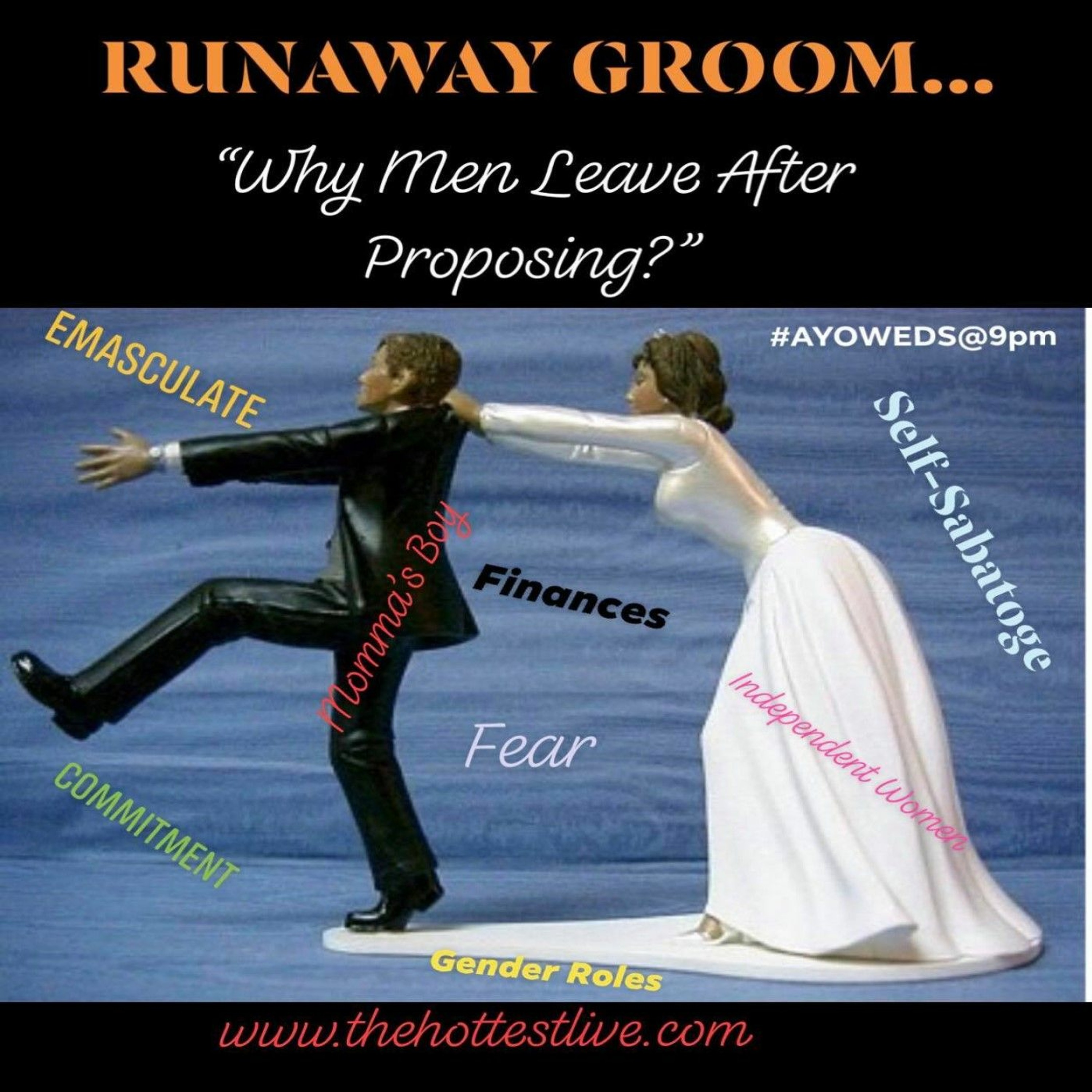#AYO 40 “Runaway Groom; Why Do Men Leave After Proposing?”