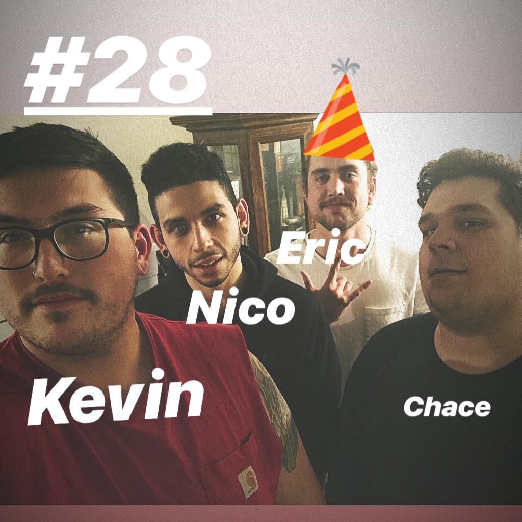 Ep 28 - chase Biddle - bathroom accidents, bad tattoos, gun control and new youtube series!
