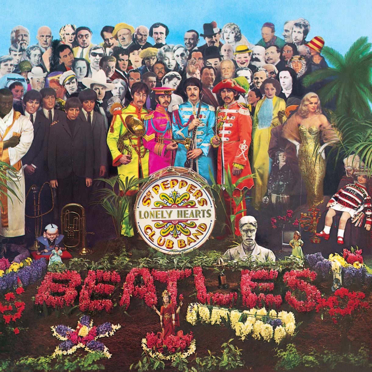 7: Jann Haworth (The Beatles - Sgt. Pepper's Lonely Hearts Club Band)
