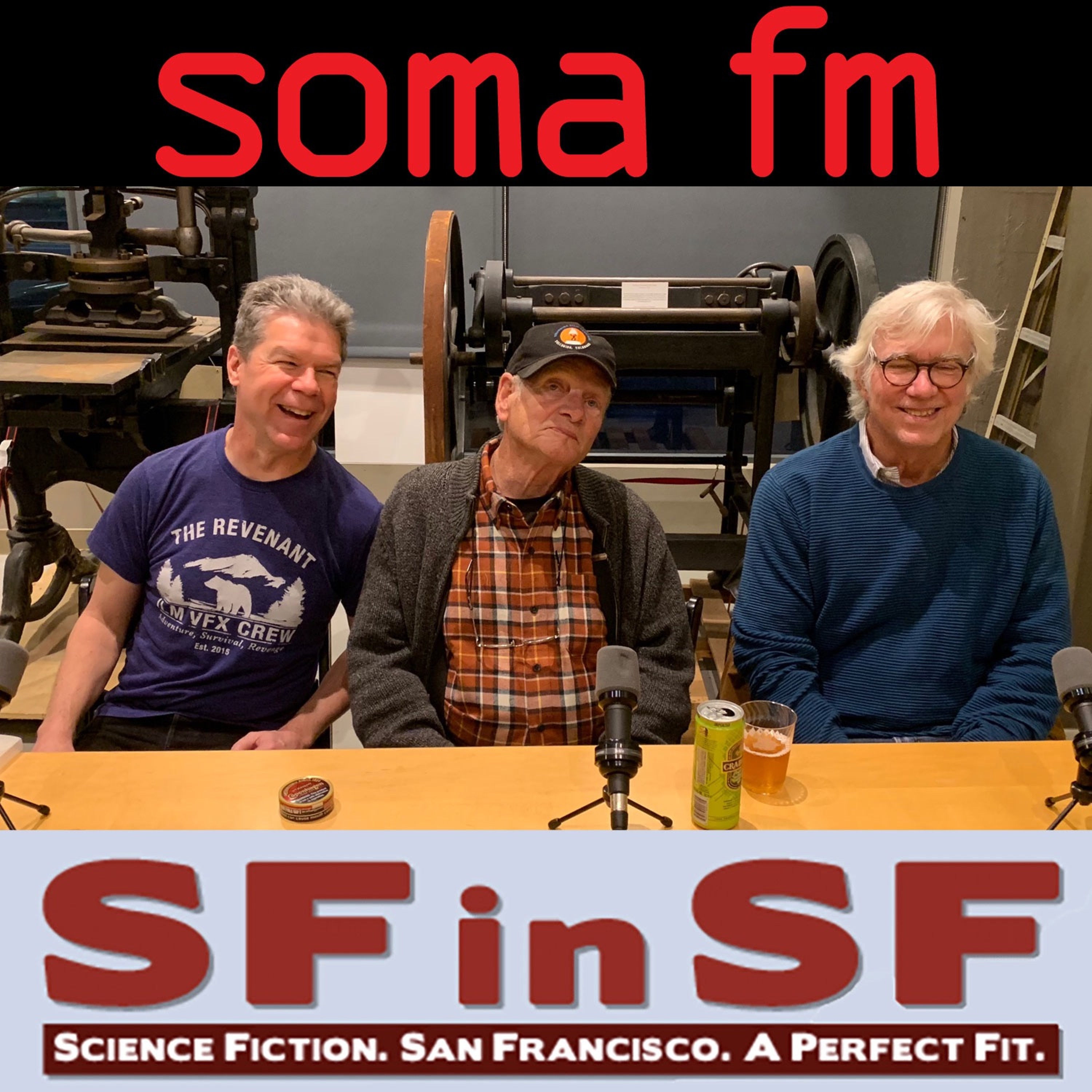 October 2018: Rudy Rucker and Greg Bossert