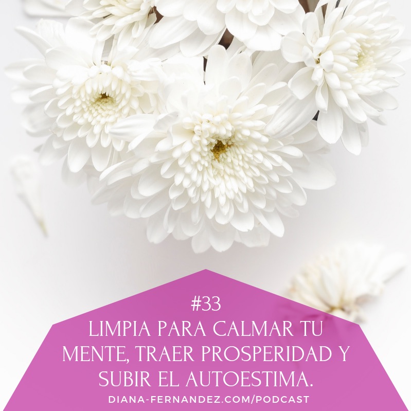 Limpia para calmar la mente, traer prosperidad y subir el autoestima