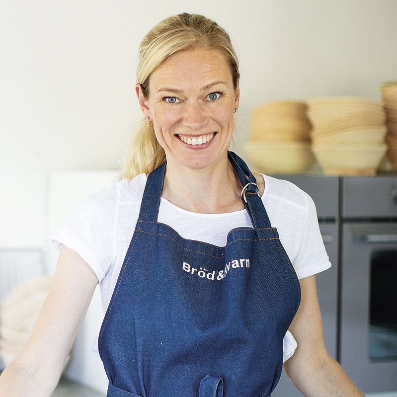Fullkorn, surdegsbak och rent mjöl i påsen med Christine Heger