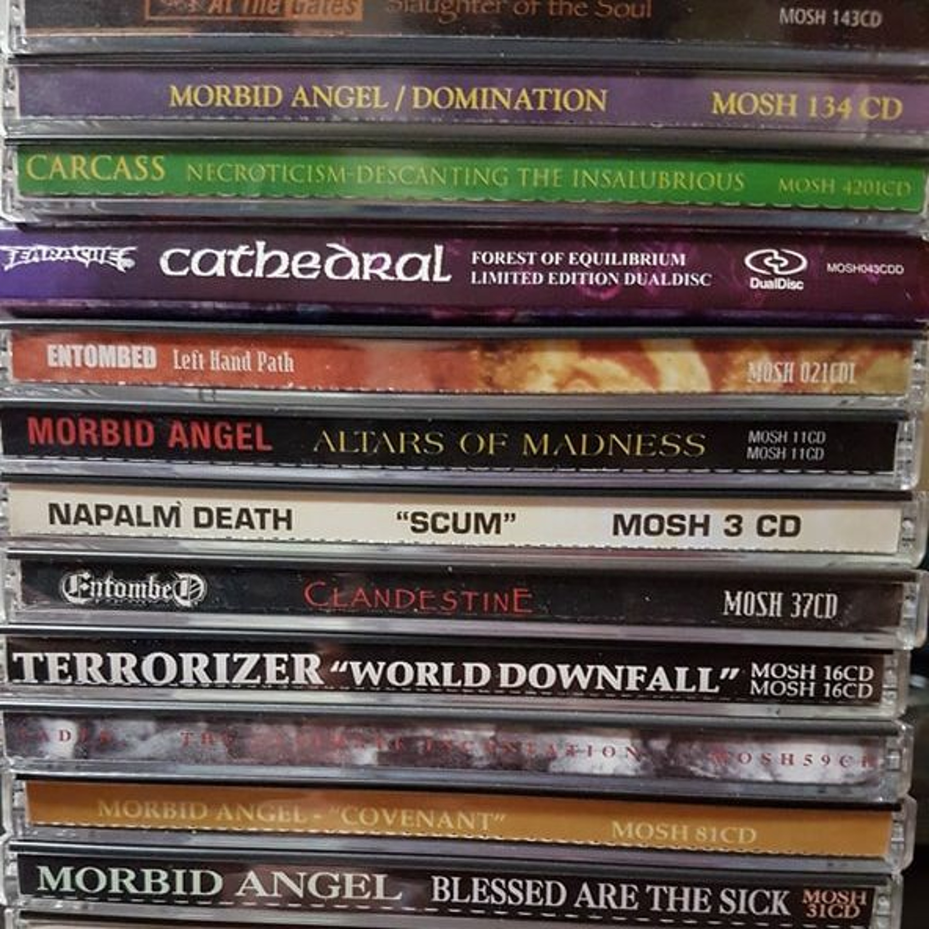 Entombed Left Hand Path Lp Evil Greed