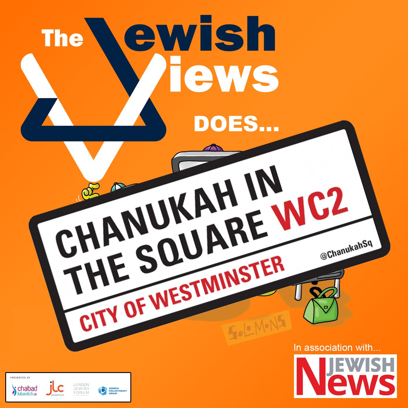 SPECIAL EDITION: George H W Bush and Chanukah in the Square 2018