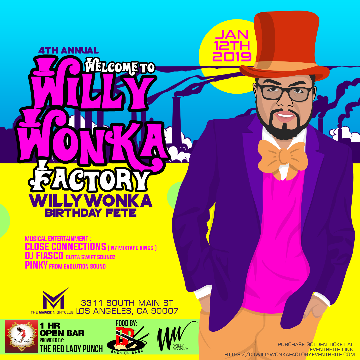 WILLYWONKA FACTORY BDAY PROMO MIX