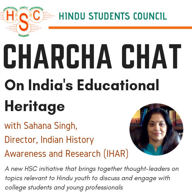 Charcha Chat Episode 2 - The Educational Heritage of Ancient Hindus