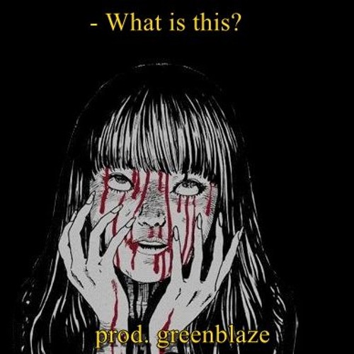 Creepy anime girl gif