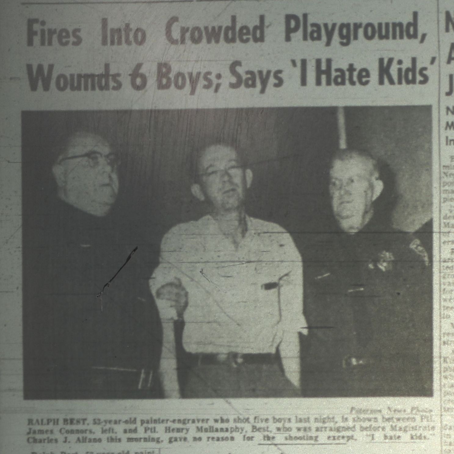 Remembering a 1963 Paterson school shooting