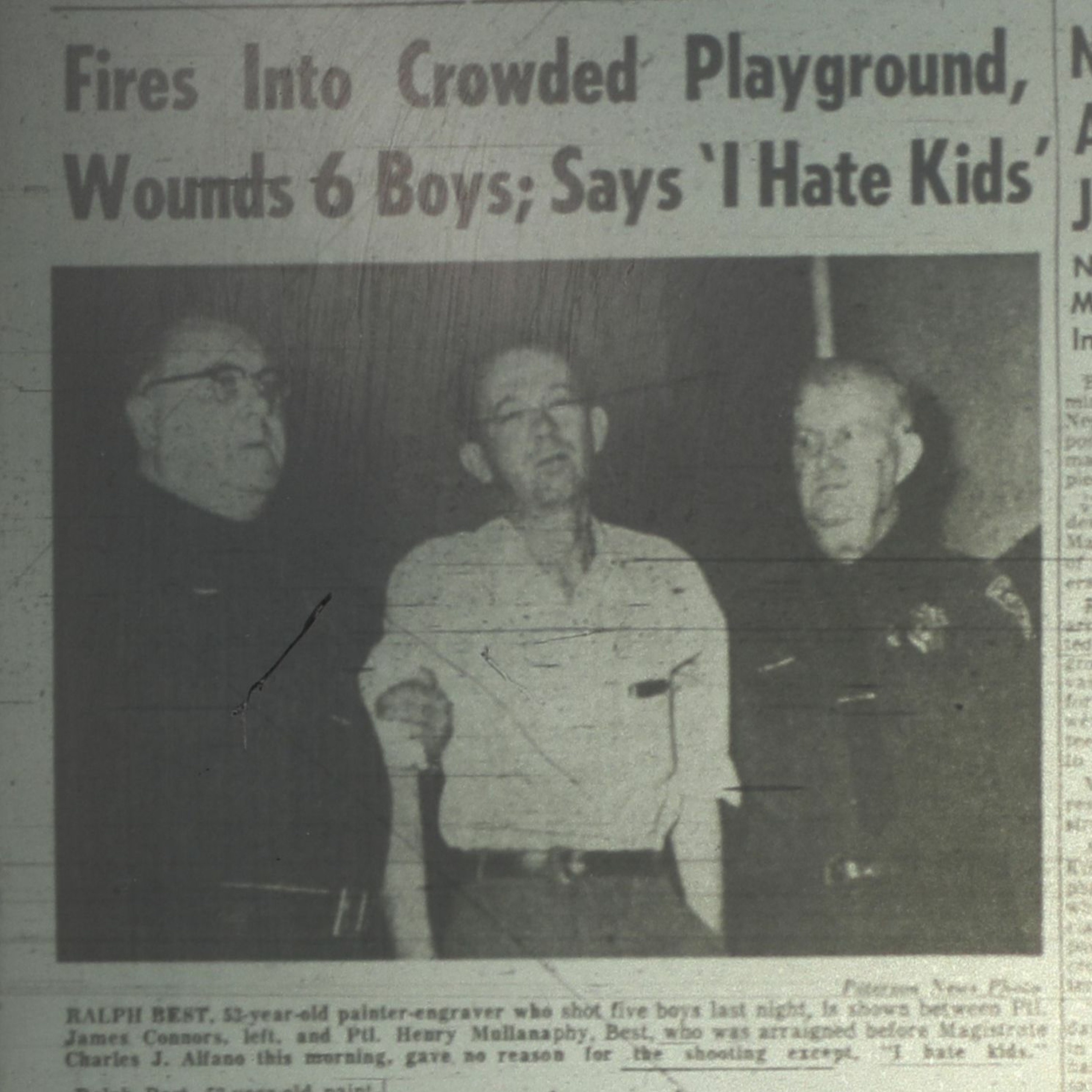 Remembering a 1963 Paterson school shooting
