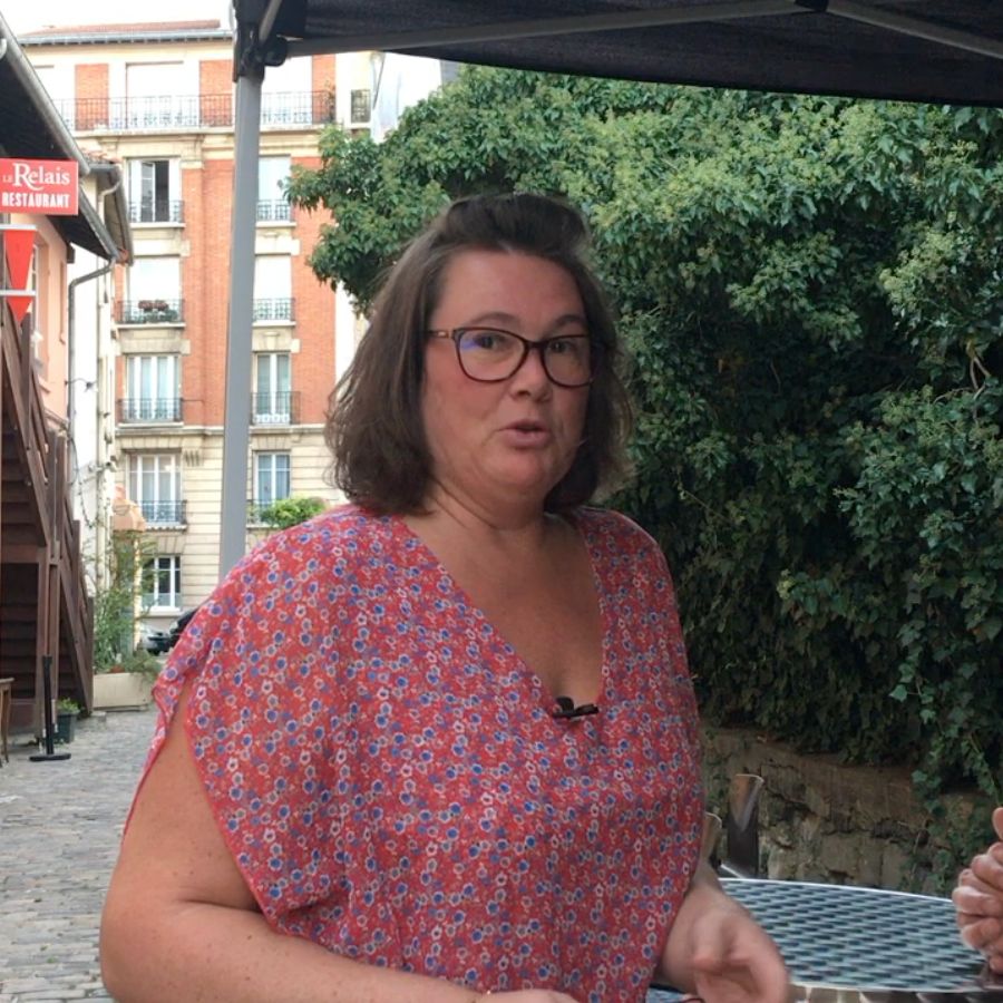 Christelle, directrice du Marché sur l'Eau