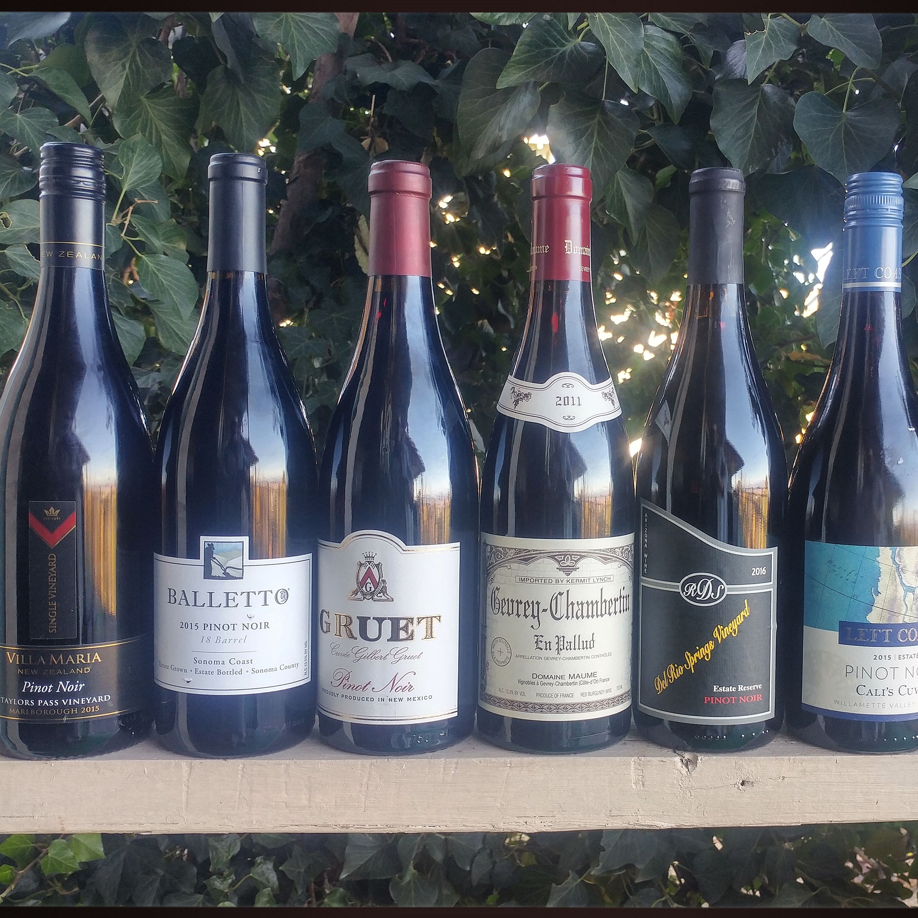The Wine Monk: Pinot Noir Blind Tasting
