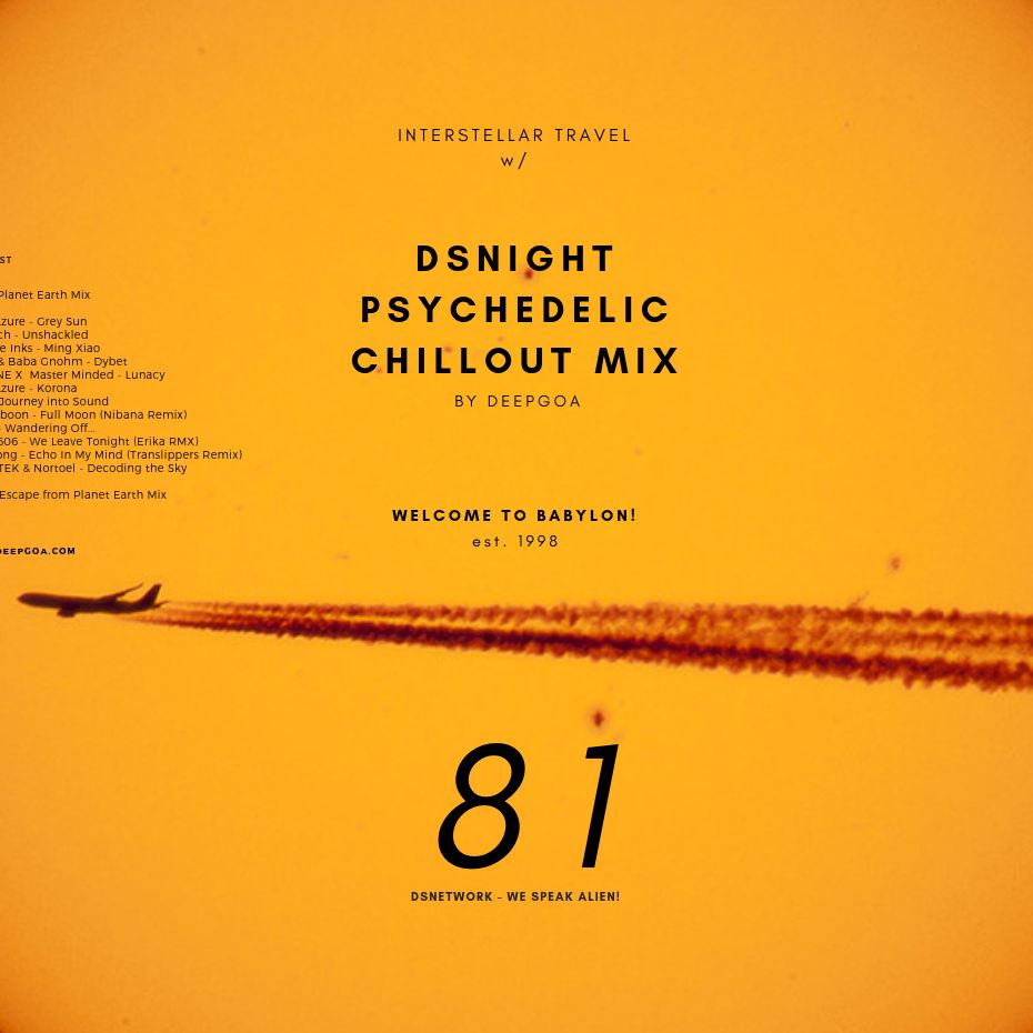 DSNight 81 Psychedelic Chillout Mix (2019)