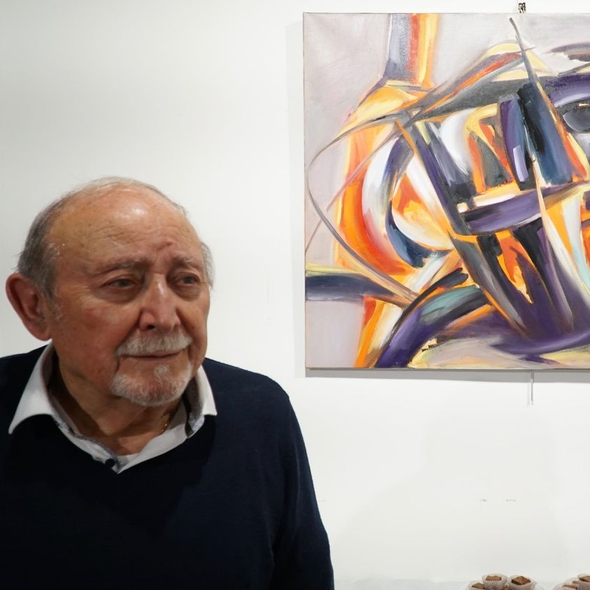 Interview de l'artiste peintre Fusco