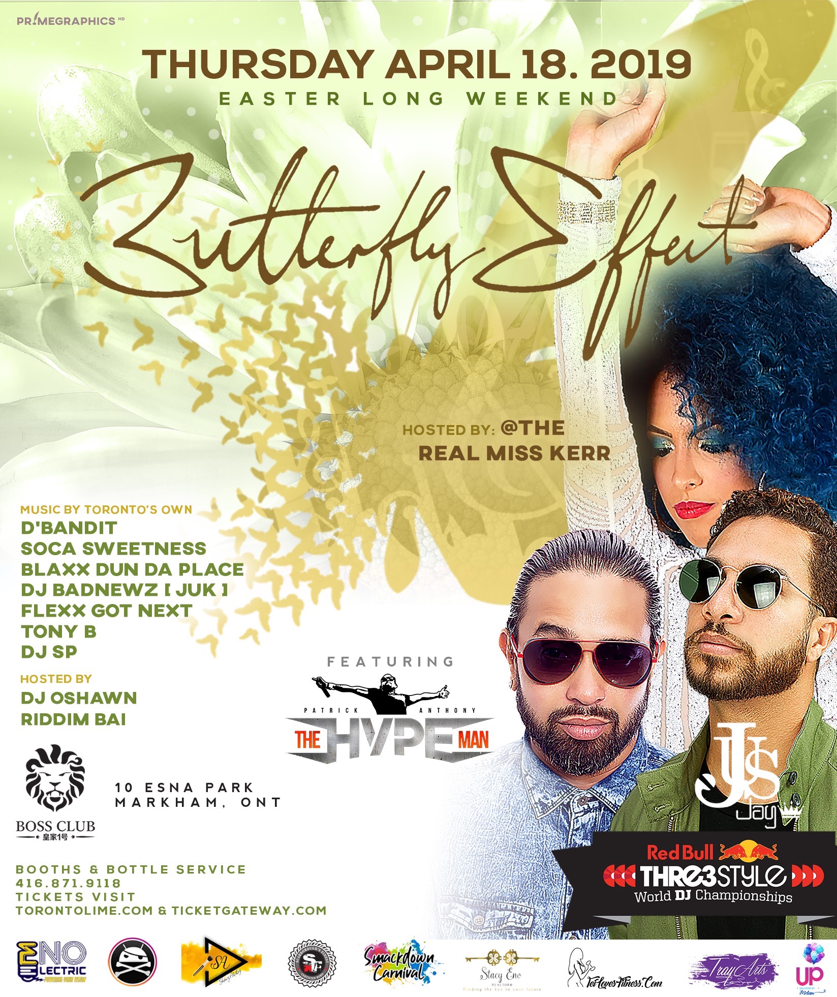 Butterfly Effect Mixtape 2019 Going down Thur April 18 at Boss Club