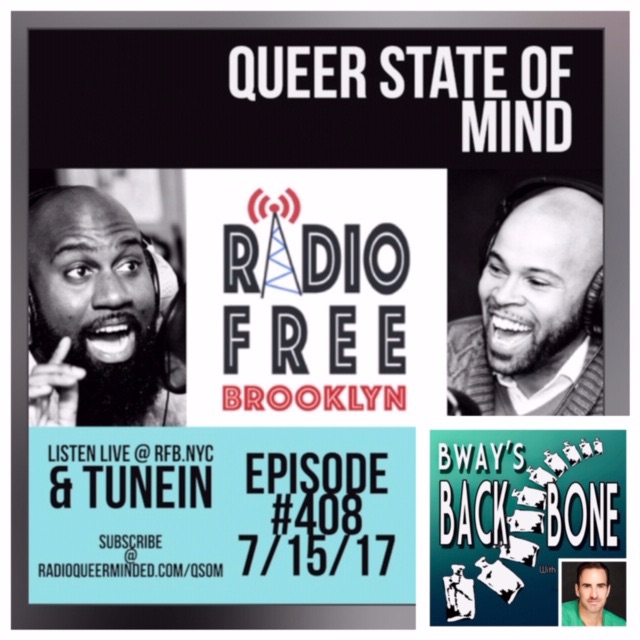 Broadways Backbone on QUEER STATE OF MIND radio