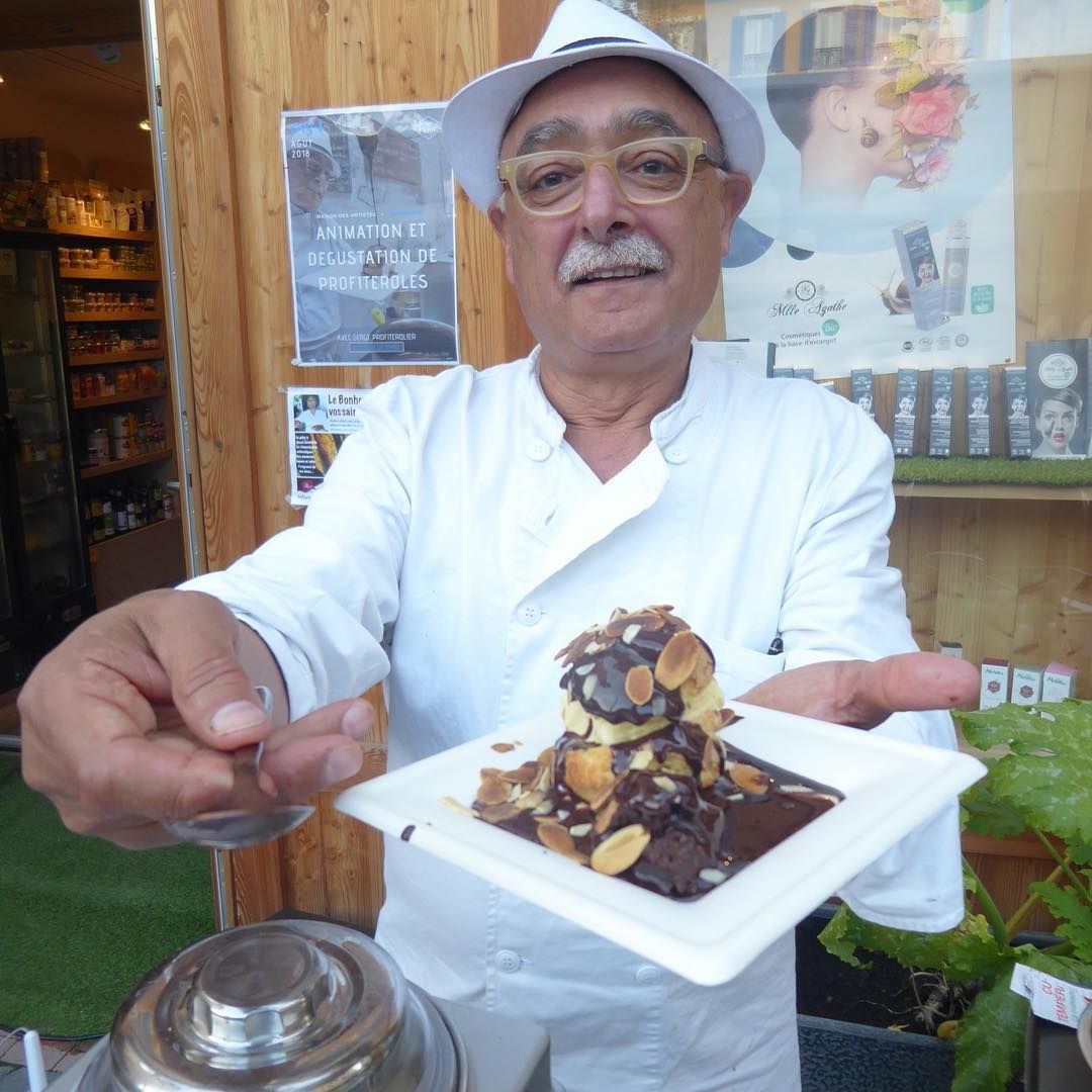 Serge, profiterolier et ancien rédac' chef de Canal