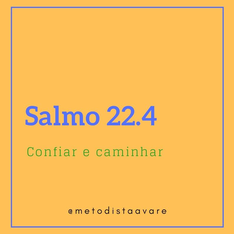 Os Que Confiam No Senhor Não Serão Abalados