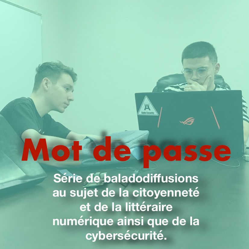 Émission7-Loïc Bento de l'entreprise Alpha Security